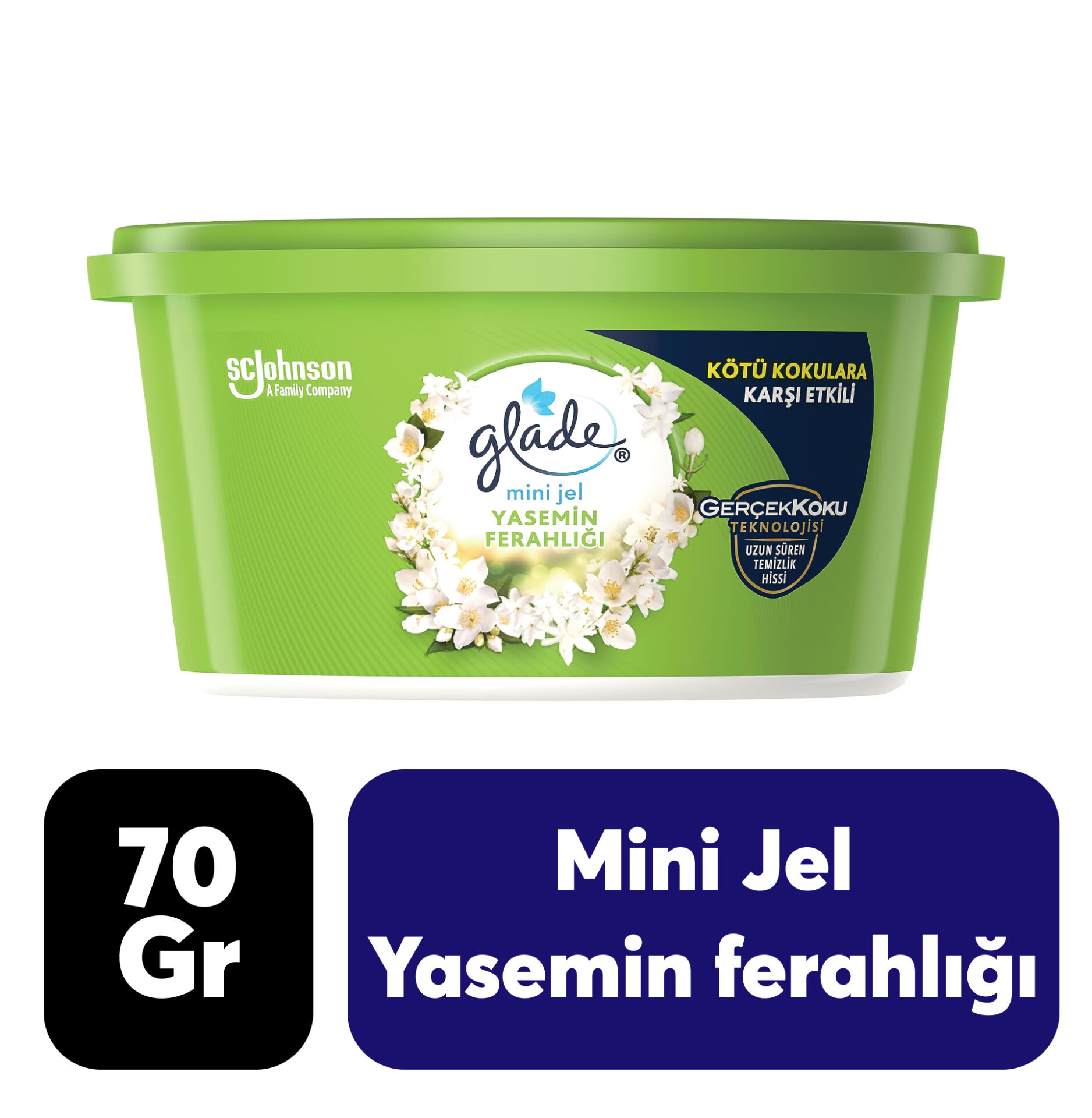 Koku Mini Jel Glade Yasemin Ferahlığı 70 gr