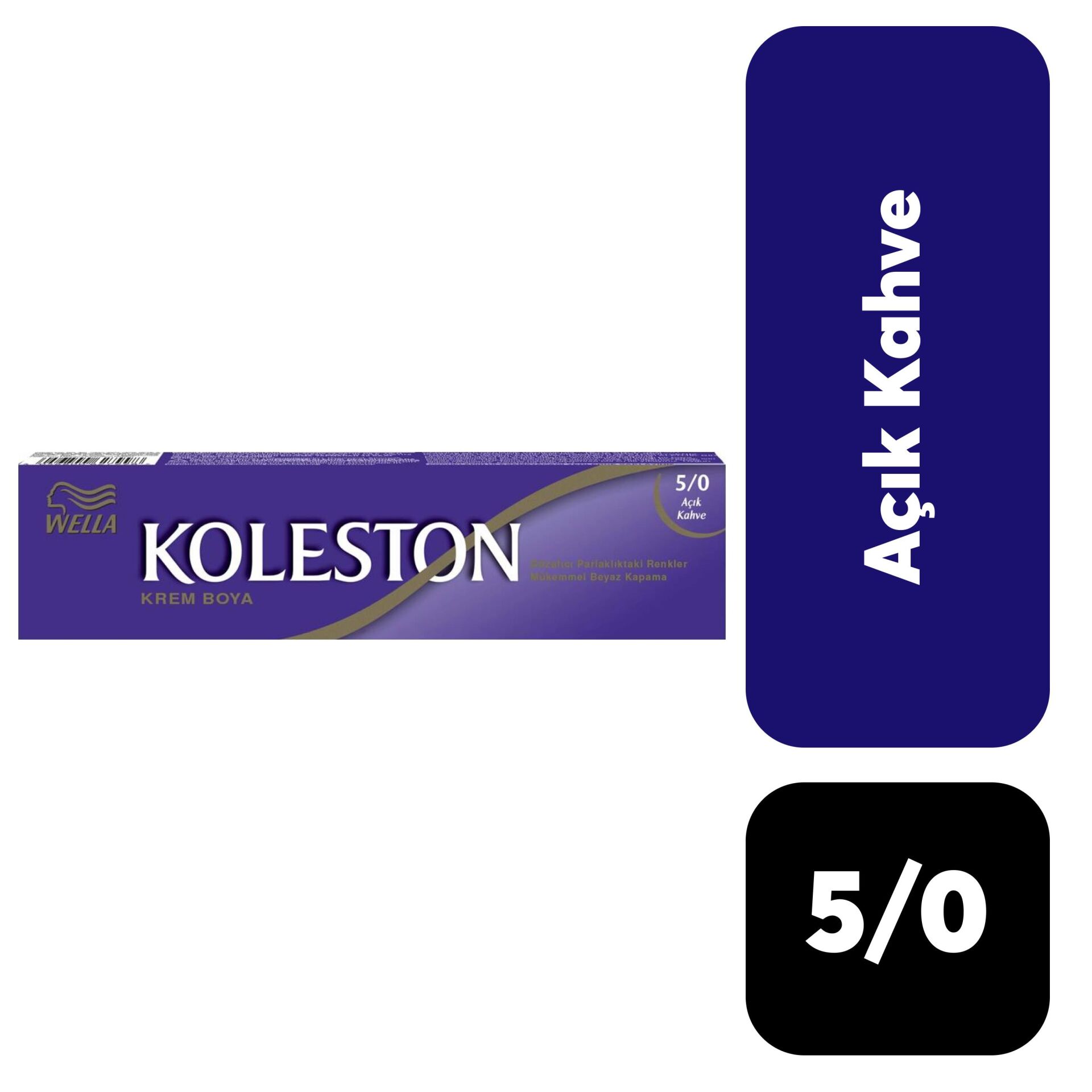 Koleston Tüp .5/0 Açık Kahve