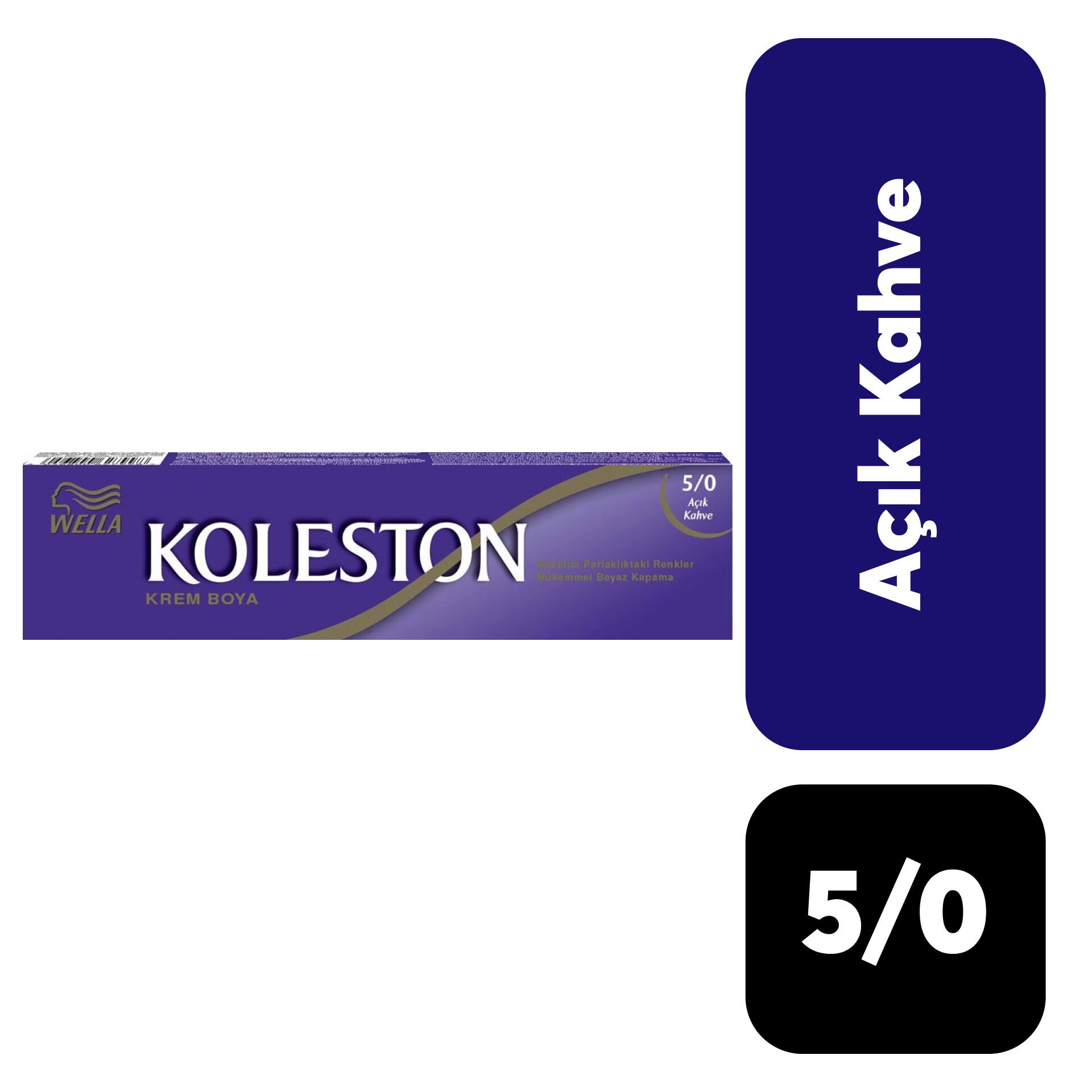 Koleston Tüp .5/0 Açık Kahve