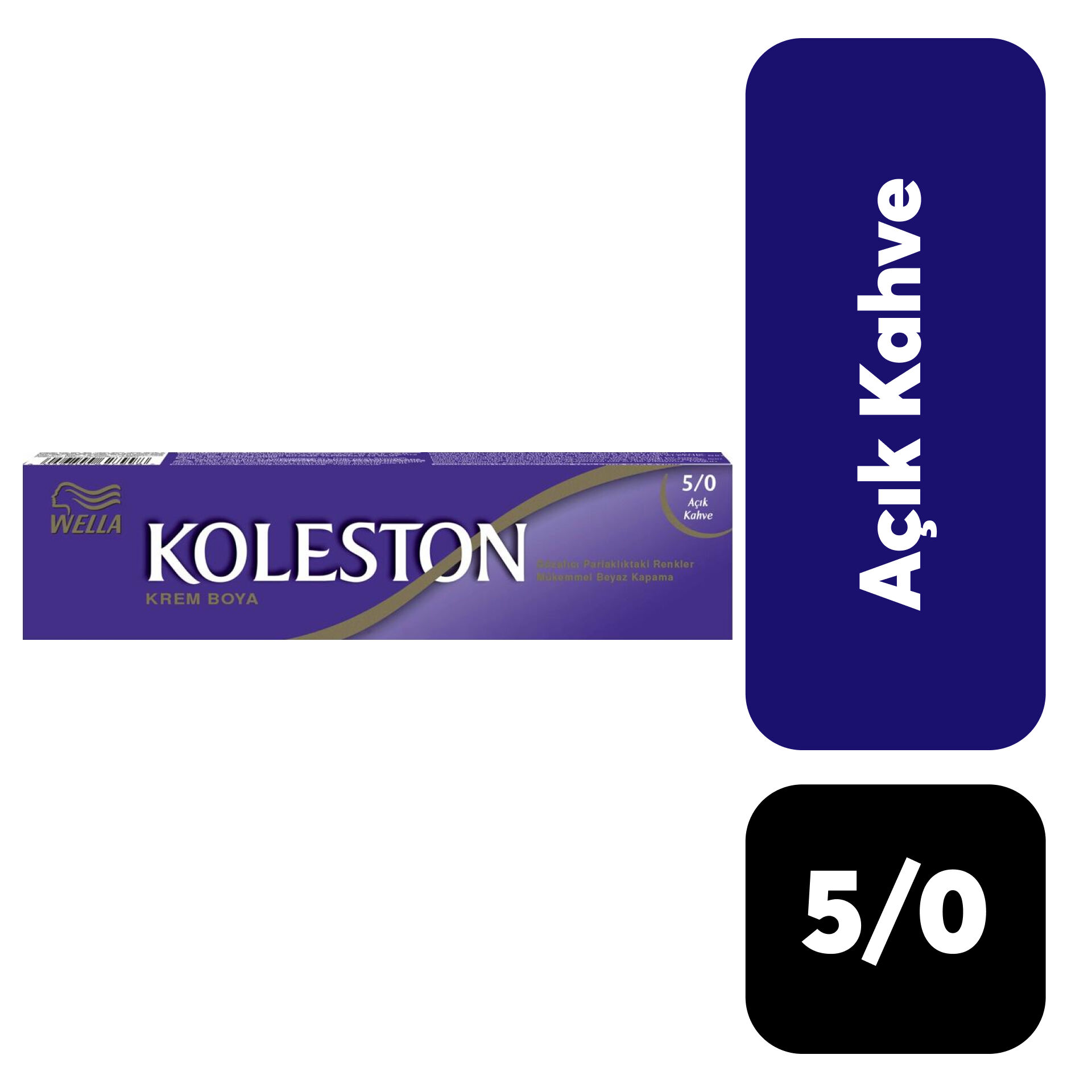 Koleston Tüp .5/0 Açık Kahve