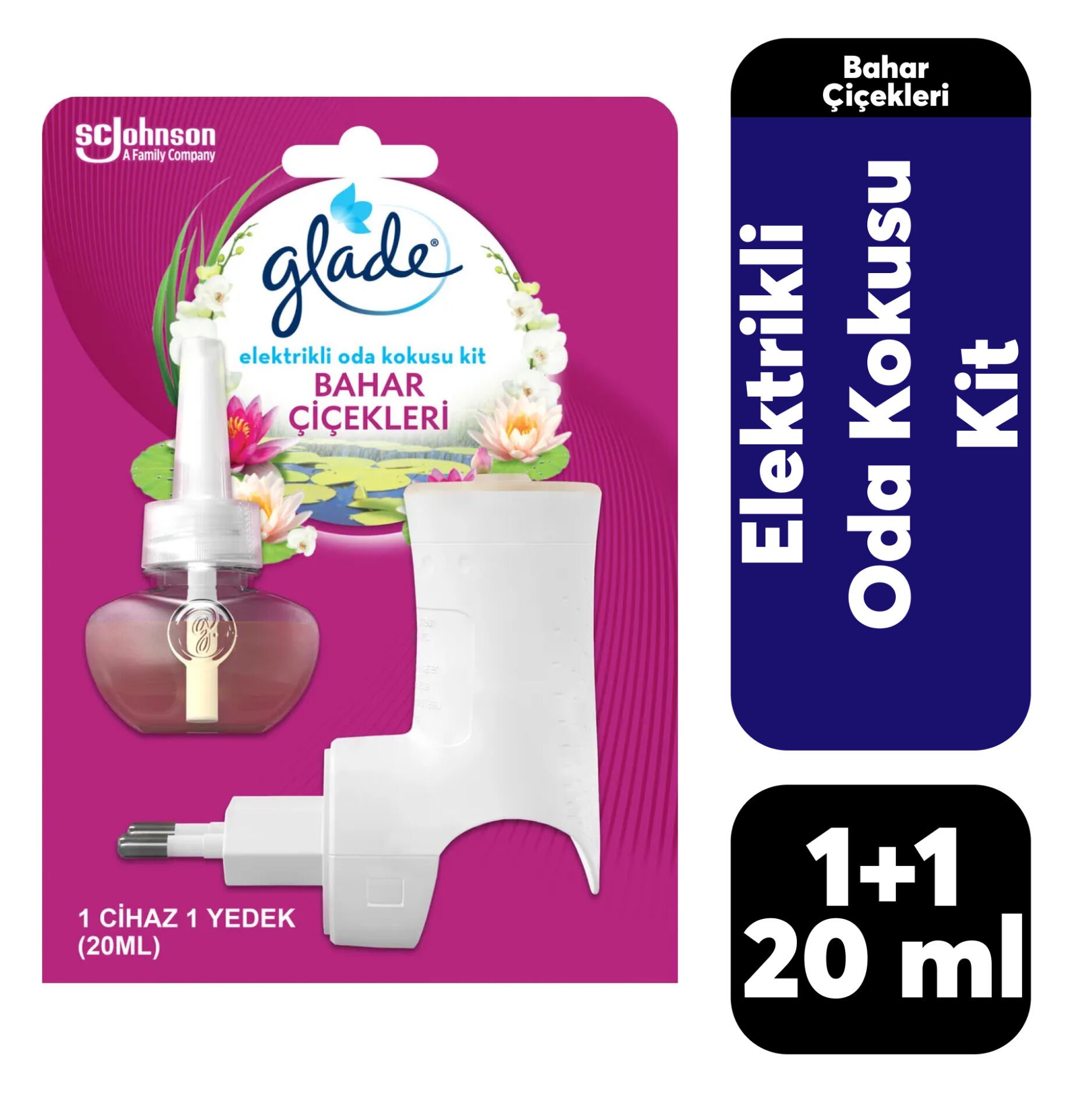 Glade Elektrikli Oda Kokusu Kit Bahar Çiçekleri