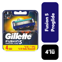 Gillette Yedek Başlık Fusion Proglide Power 4'lü
