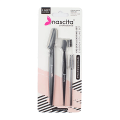 Nascita (6966) Kaş Şekillendirme Seti 3 Lü
