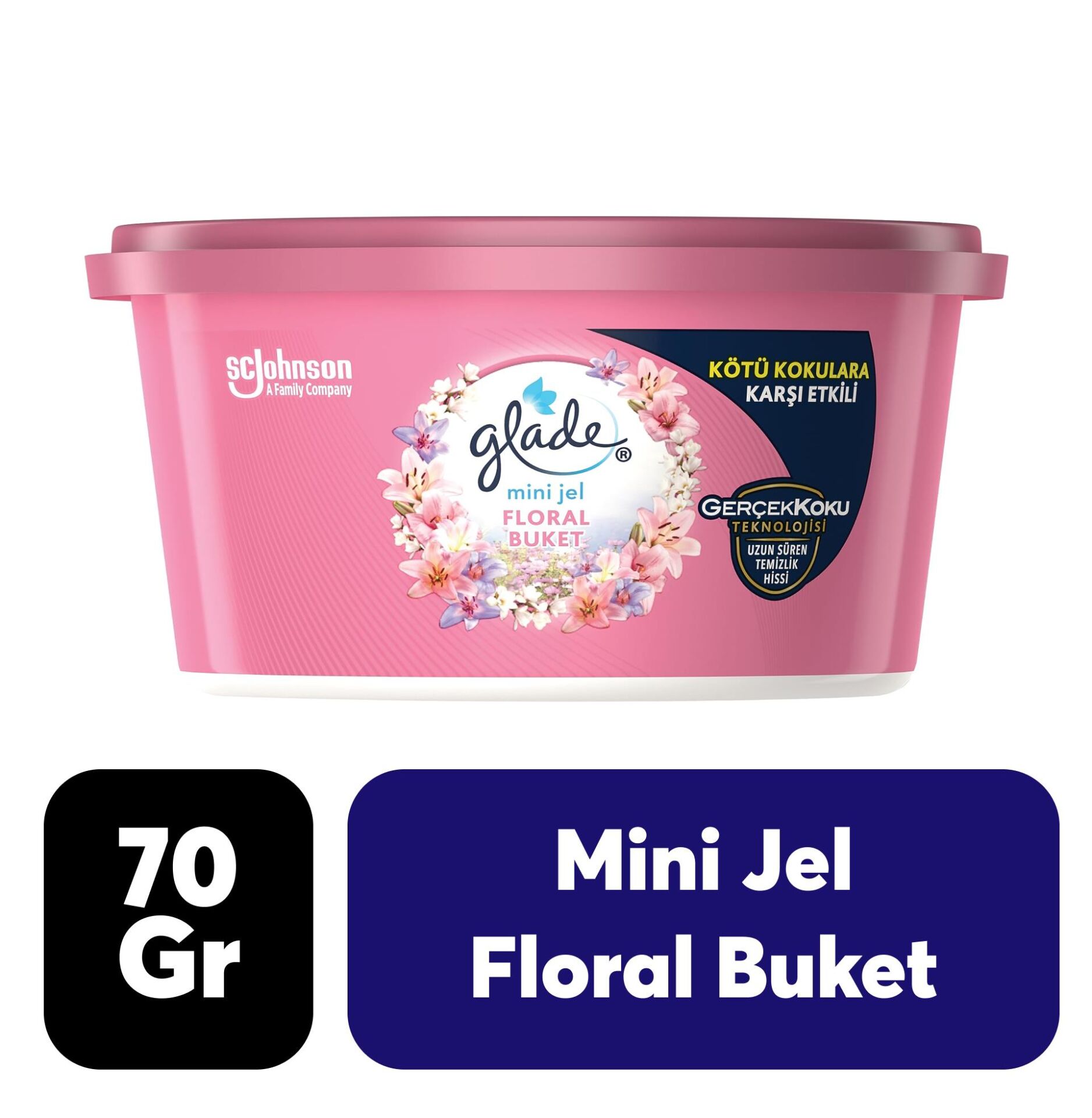 Glade Mini Jel Floral Buket 70 gr