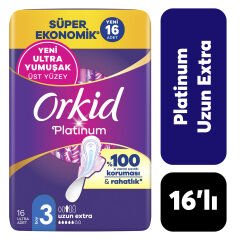 Orkid Ped Platinum 4'lü Uzun Extra 16'li