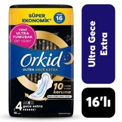 Orkid Ped Ultra 4’lü Gece Extra Plus 14’lü