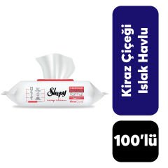 Yüzey Temizlik Havlusu Sleepy 100'lü Kiraz Çiçeği