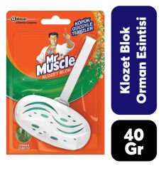 Klozet Blok Mr.Muscle 40 gr Orman Esintisi