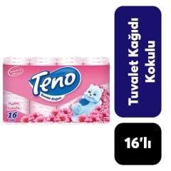 Kağıt Tuvalet Teno 16 Rulo Kokulu