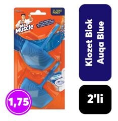 ..Mr.Muscle Klozet Blok 2’li Aqua Blue
