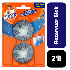 Klozet Blok Mr.Muscle Rezervuar Blok 2’li 100 gr