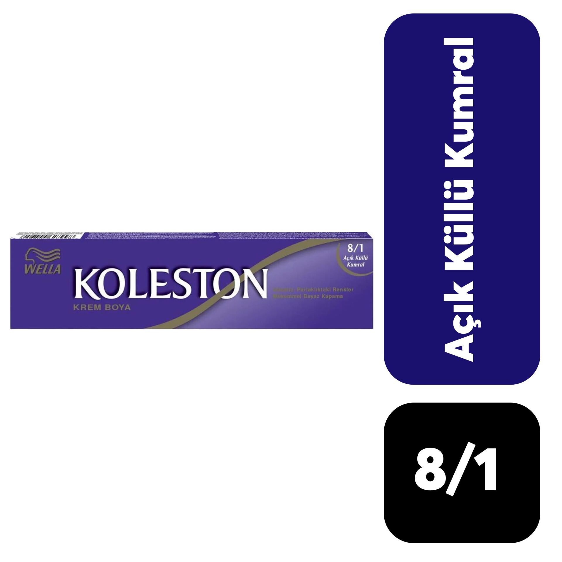 Koleston Tüp .8/1 Açık Küllü Kumral