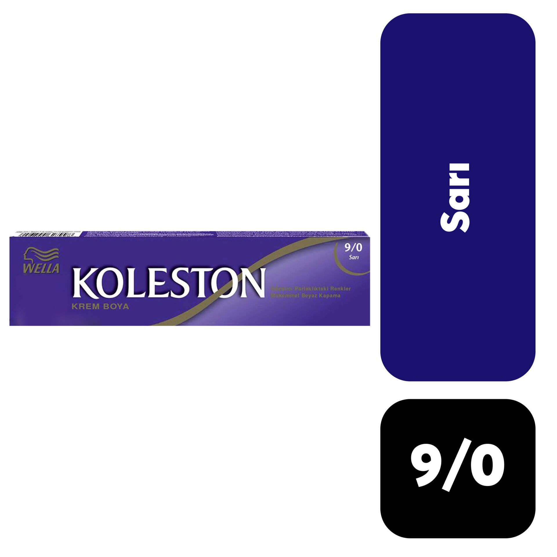 Koleston Tüp .9/0 Sarı