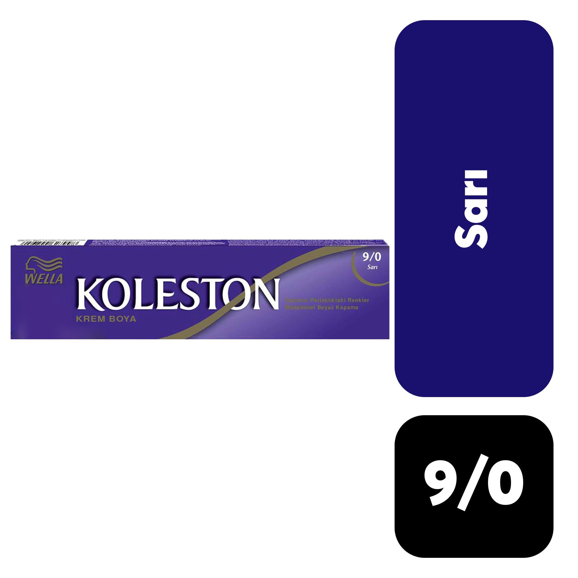 Koleston Tüp .9/0 Sarı