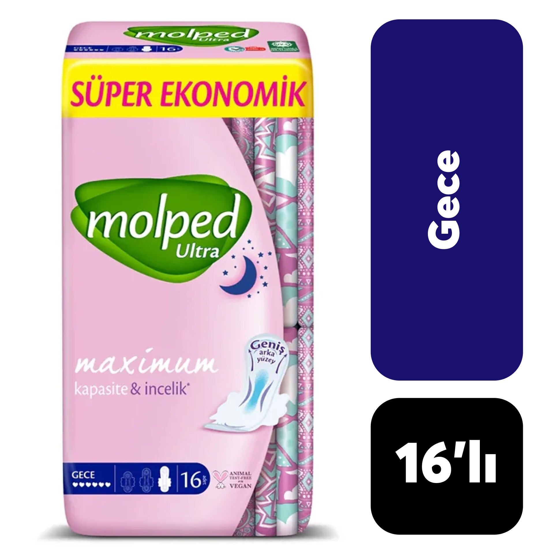 Molped Ultra Gece 16'lı