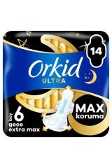 Orkid Ped Ultra 4'lü Gece Extra Max 14'lü