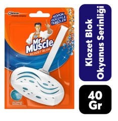 Klozet Blok Mr.Muscle 40 gr Okyanus Serinliği