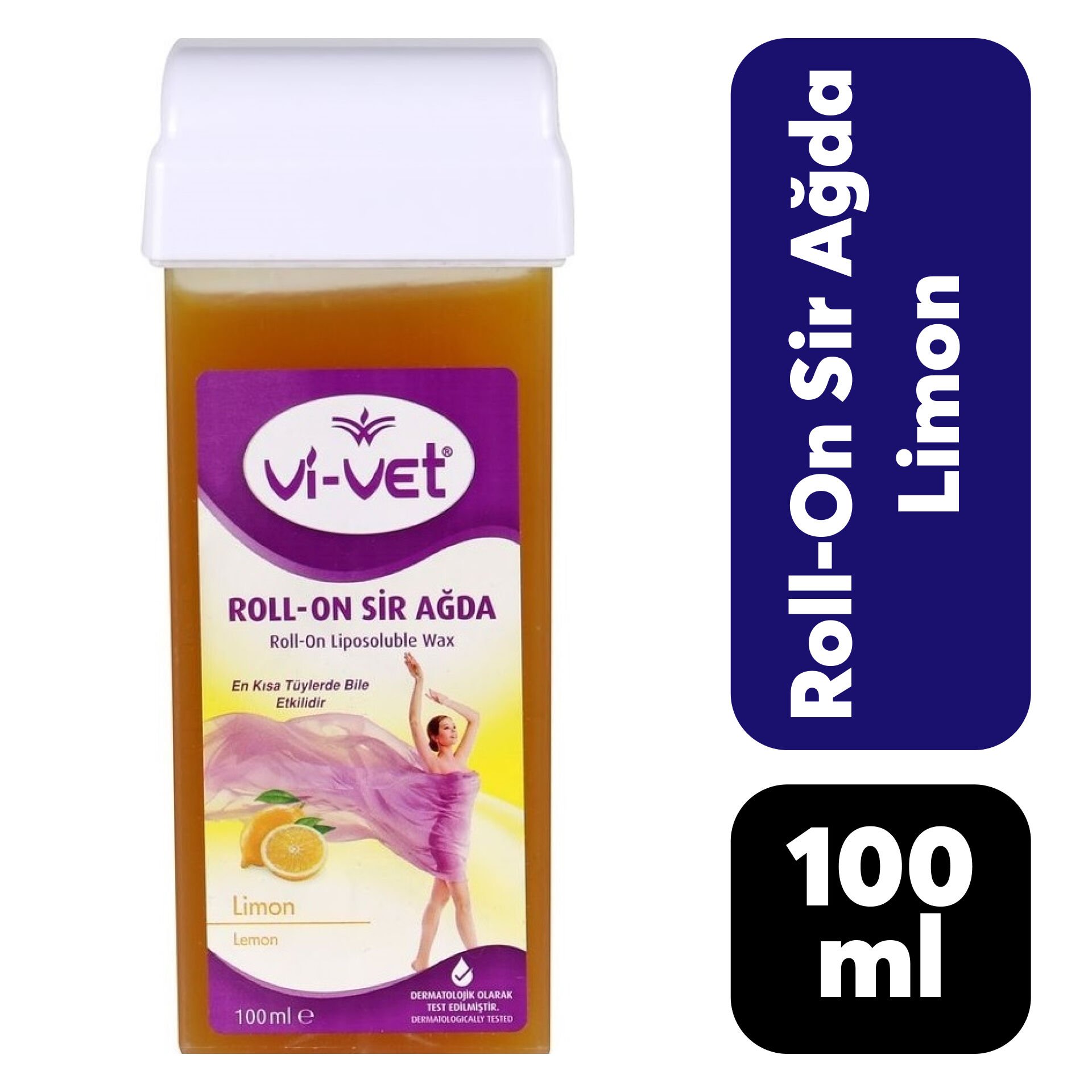 Vi-Vet Roll-On Sir Ağda 100 ml Limon