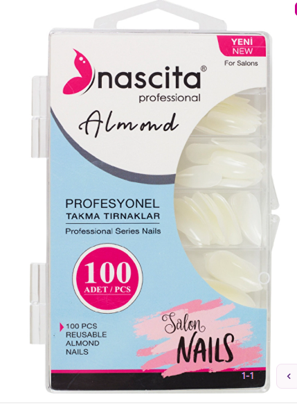 Nascita Takma Tırnak Almond 100'lü