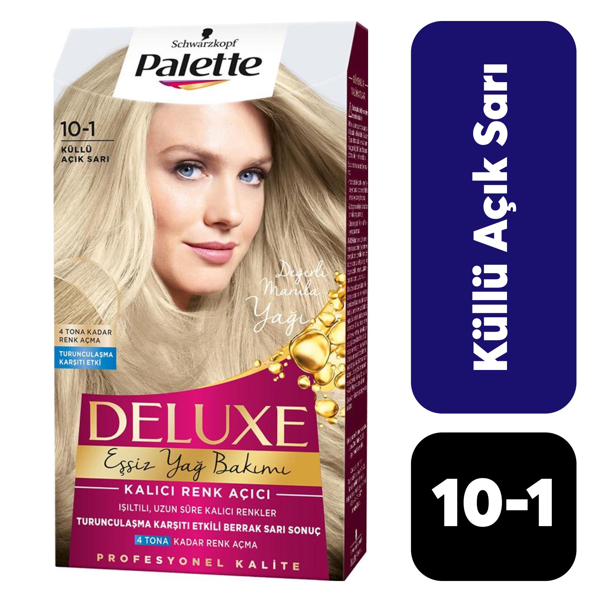 Palette Set Deluxe .10-1 Küllü Açık Sarı