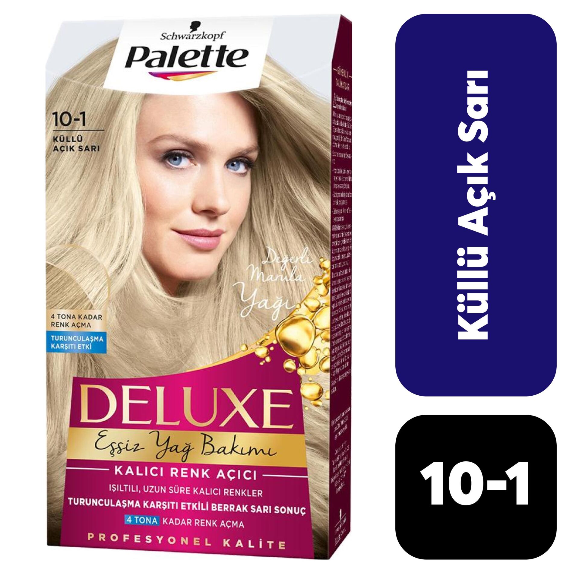 Palette Set Deluxe .10-1 Küllü Açık Sarı