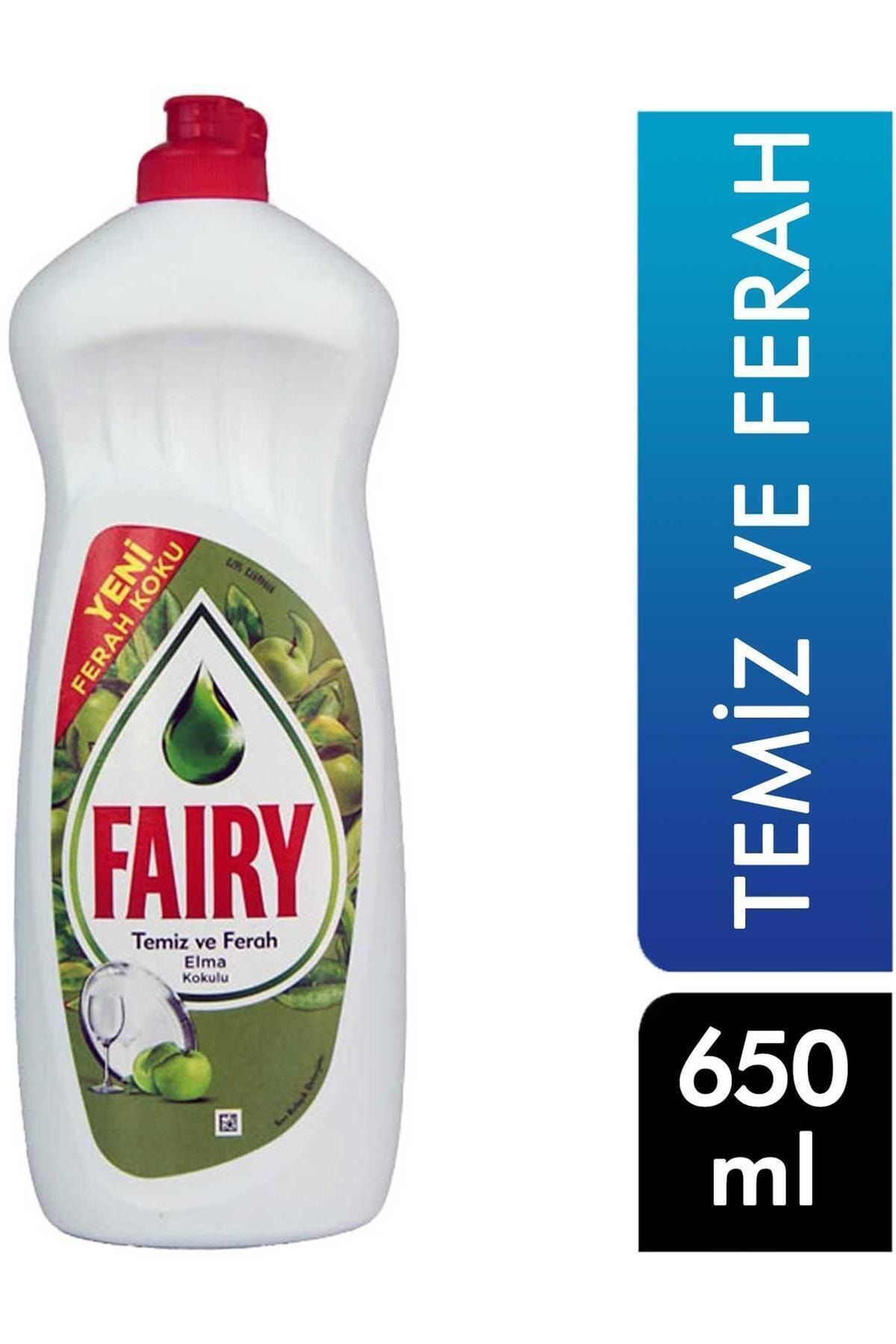 Bulaşık Deterjanı Fairy .650 ml Elma Kokulu