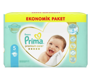 Bebek Bezi Prima Premium 5 Numara 11-16 Kg 42'li