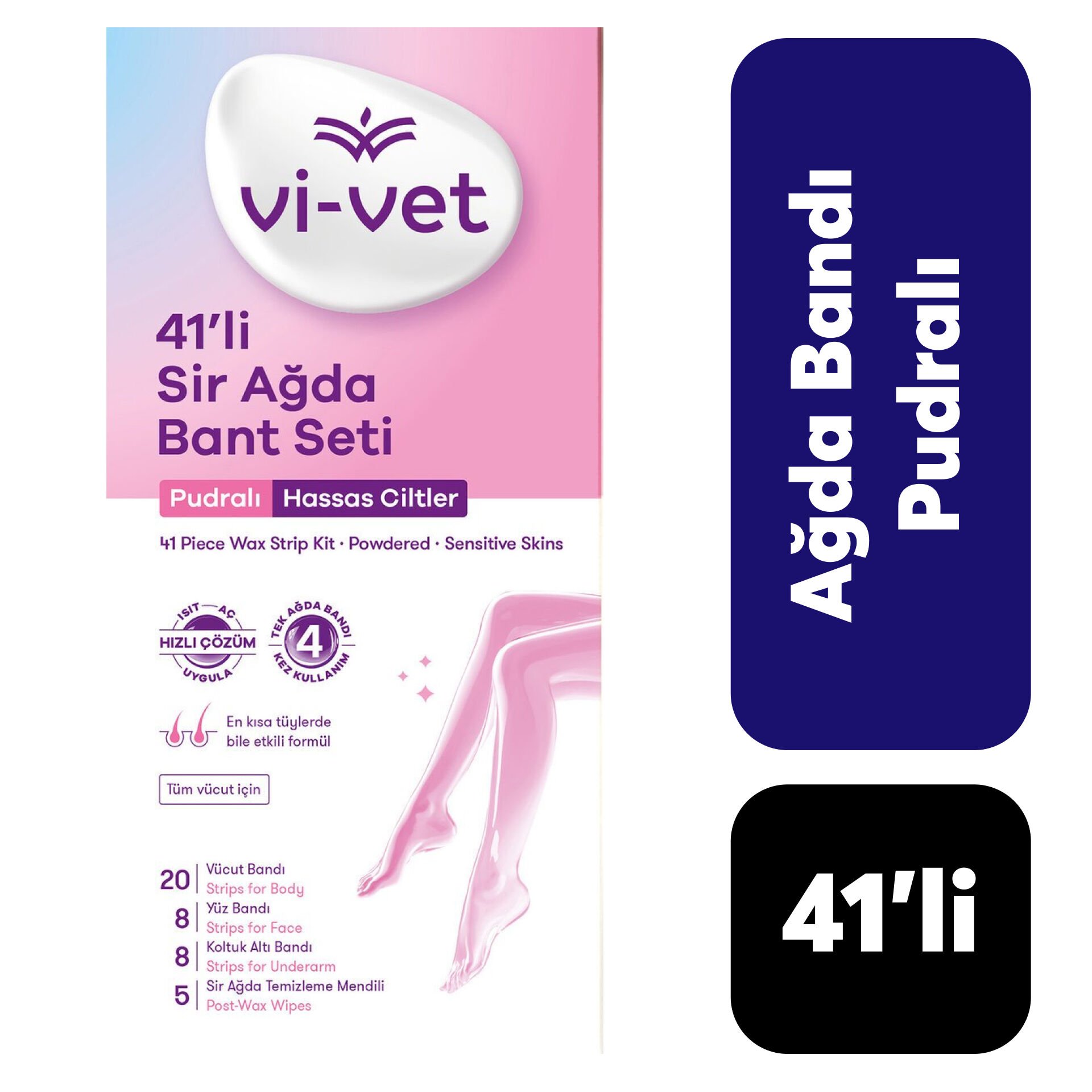 Vi-vet Sir Ağda Bandı 41'li Pudralı