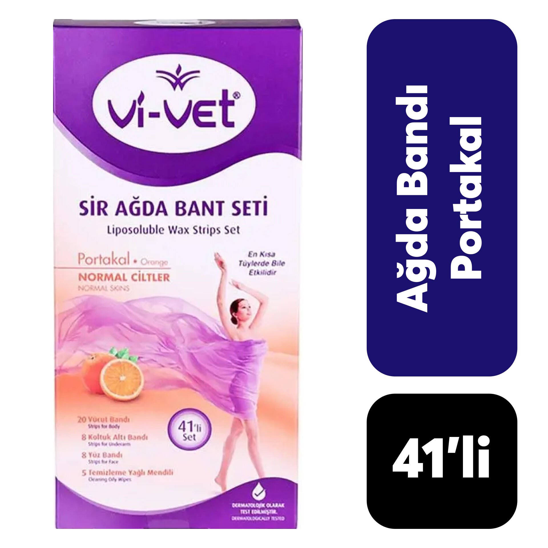 Vi-vet Sir Ağda Bandı 41'li Portakal