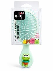 Elly (2315) Figürlü Mini Saç Fırçası Yeşil