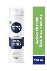 Tıraş Köpüğü Nivea 200 ml Hassas