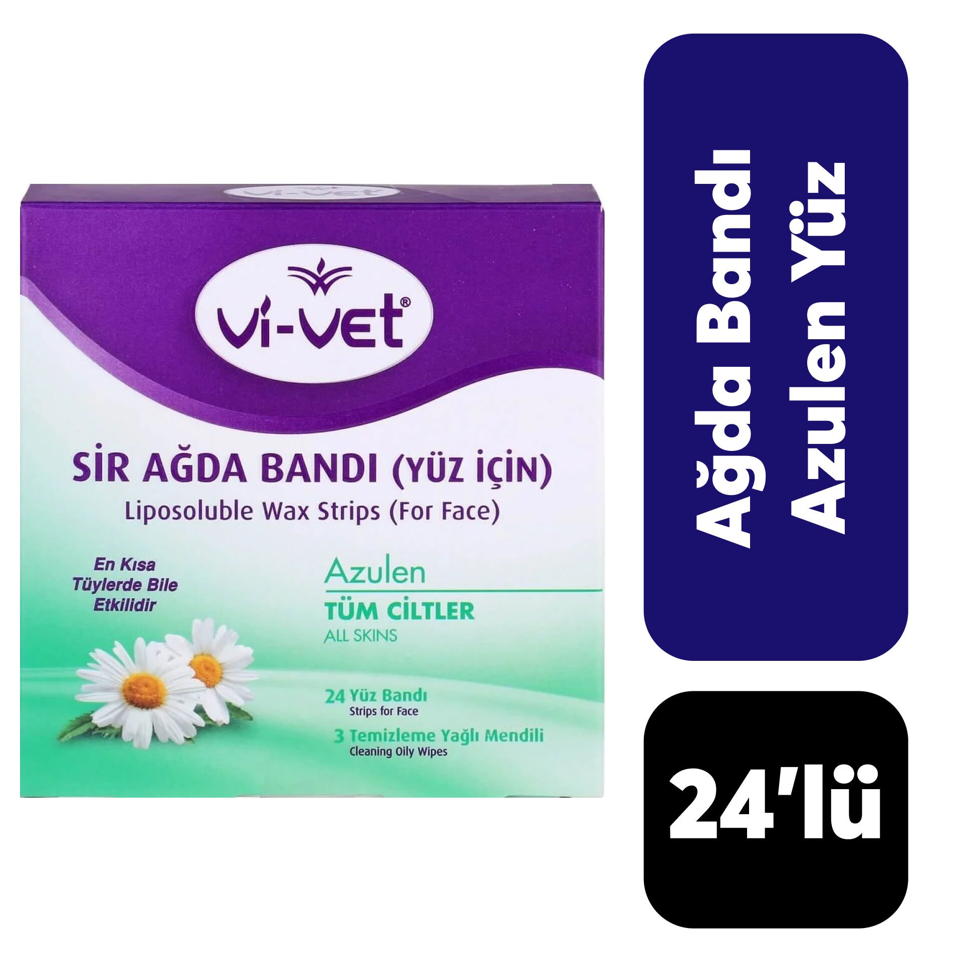 Vi-vet Sir Ağda Bandı 24'lü Azulen Yüz