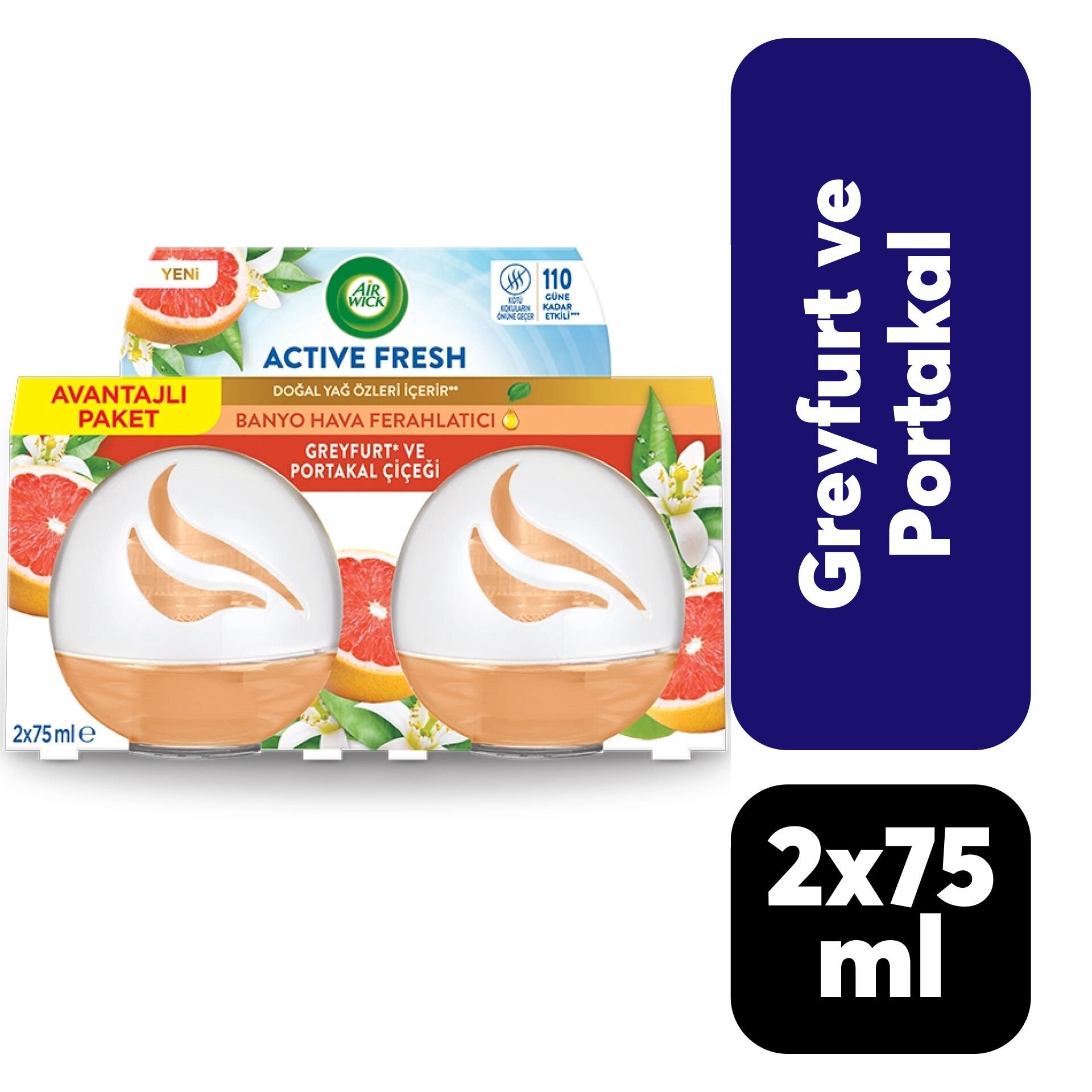 Air Wick Banyo 2x75 ml Greyfurt & Portakal