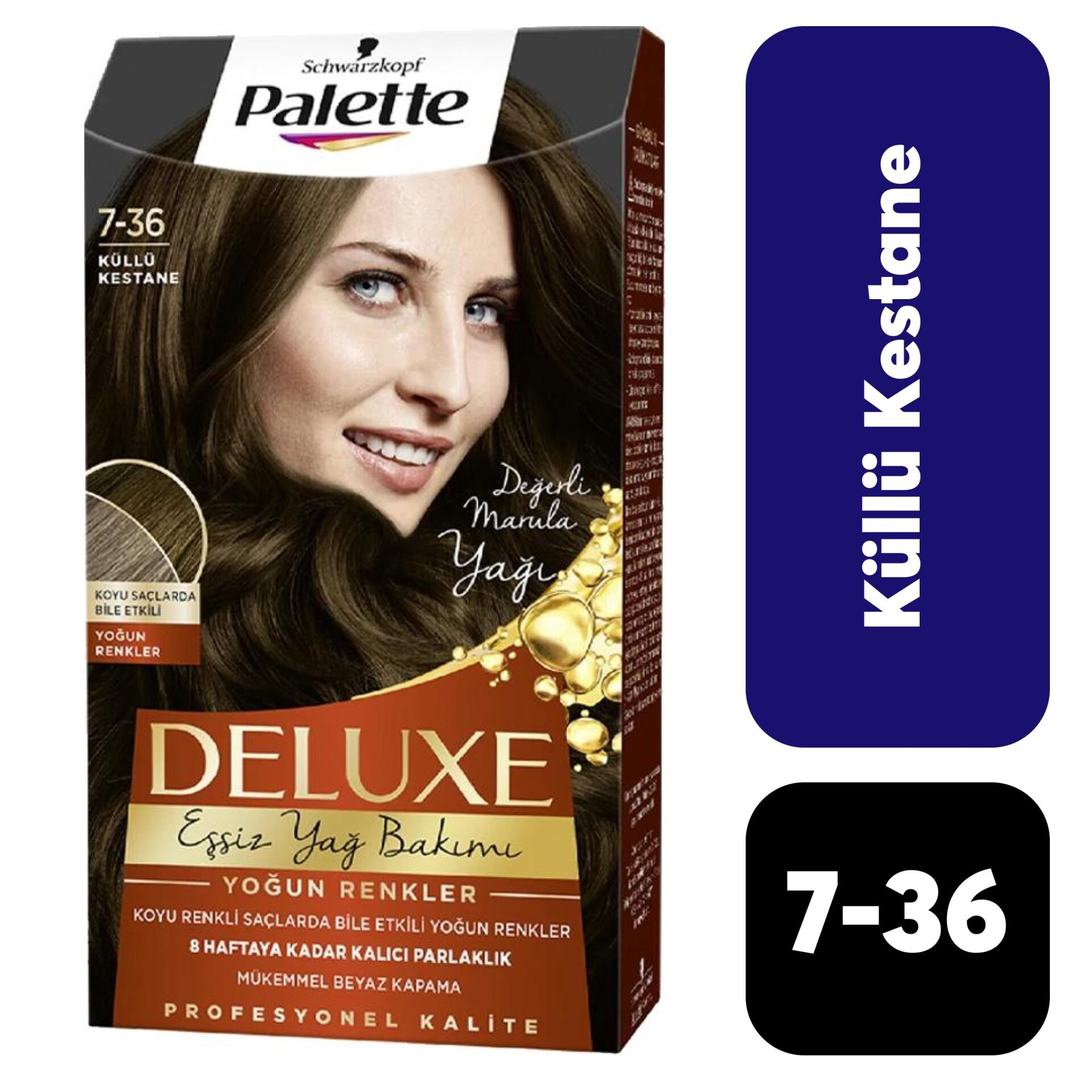 Palette Set Deluxe .7-36 Küllü Kestane