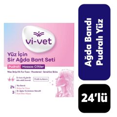 Vi-vet Sir Ağda Bandı 24'lü Pudralı Yüz