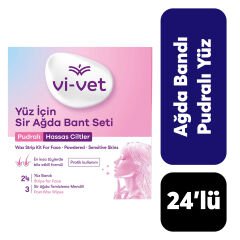 Vi-vet Sir Ağda Bandı 24'lü Pudralı Yüz