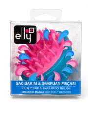 Elly (0144) Şampuan Fırçası Pembe + Yeşil