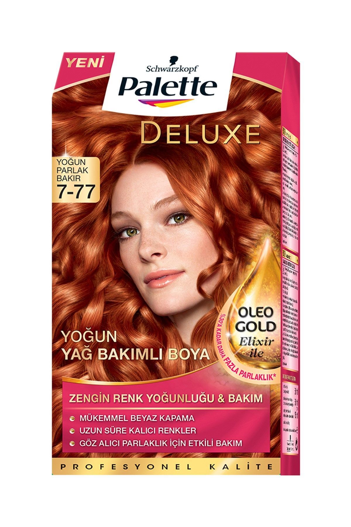 Palette Set Deluxe .7-77 Yoğun Bakır