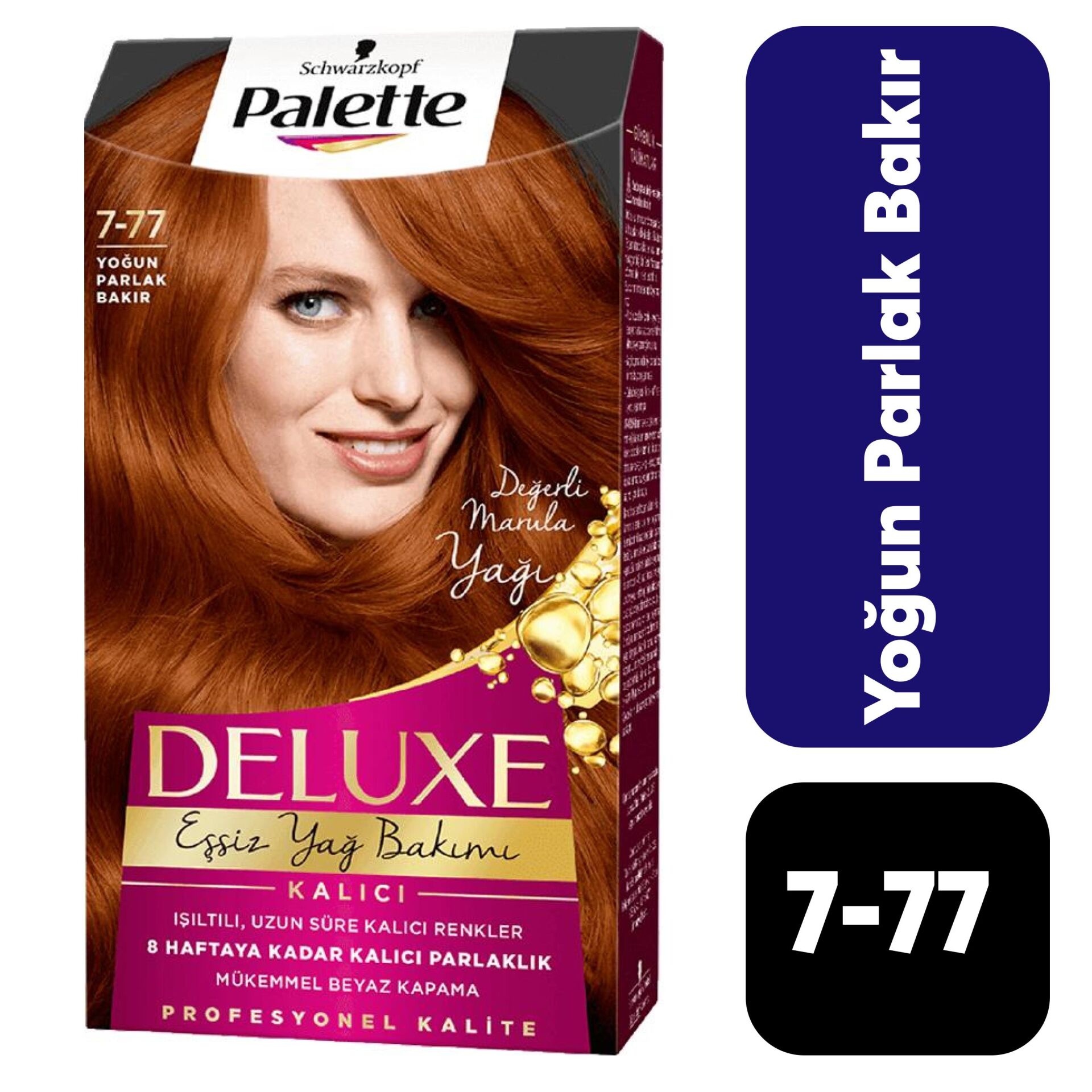 Palette Set Deluxe .7-77 Yoğun Bakır