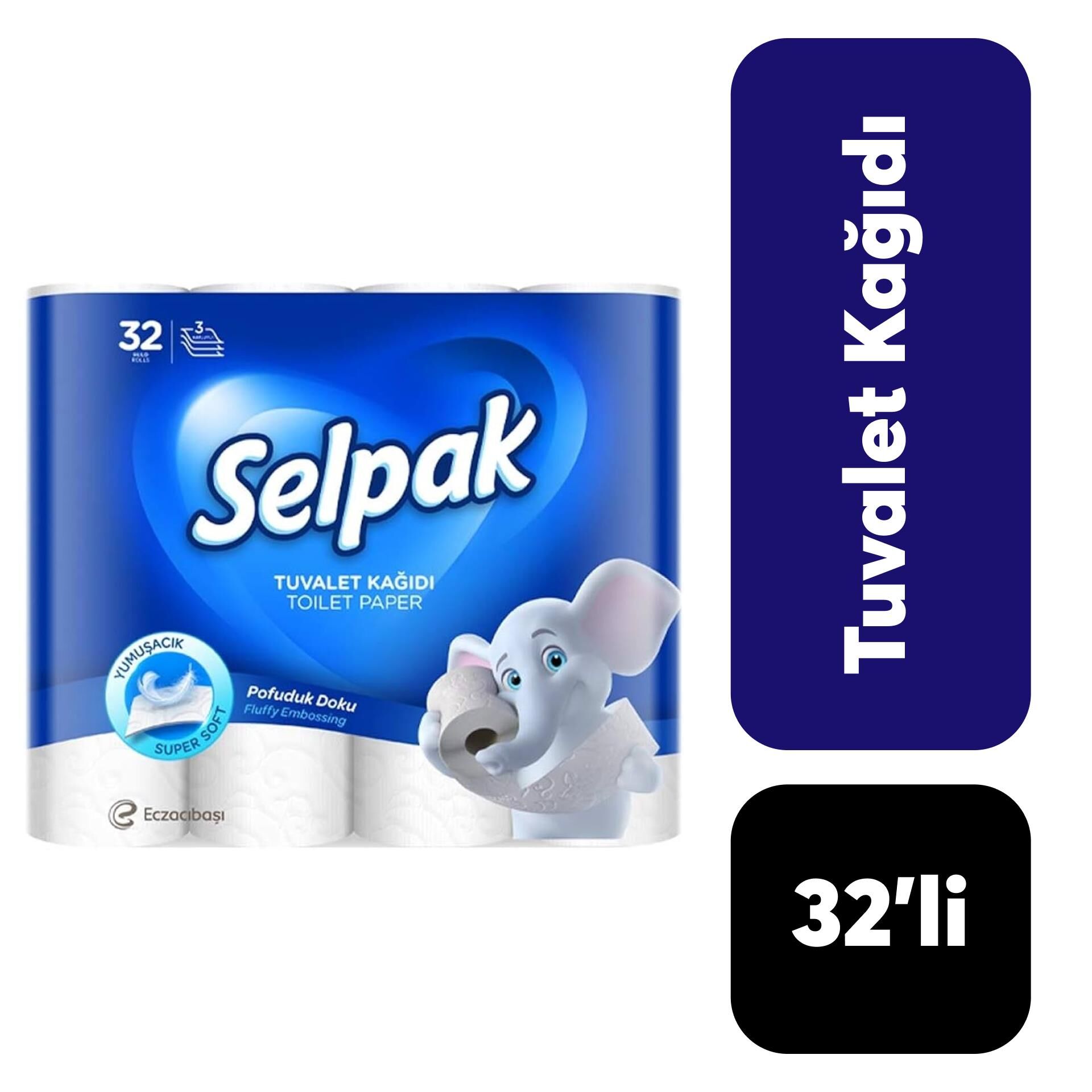 Selpak Tuvalet Kağıdı 32 Rulo