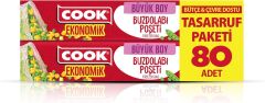 Cook Büyük Boy Buzdolabı Poşeti 80 Li 30*42 Cm