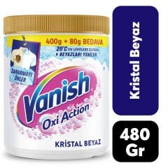 Leke Çıkarıcı Vanish Oxi 480 gr Kristal Beyaz