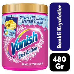 Leke Çıkarıcı Vanish Oxi 480 gr Pembe