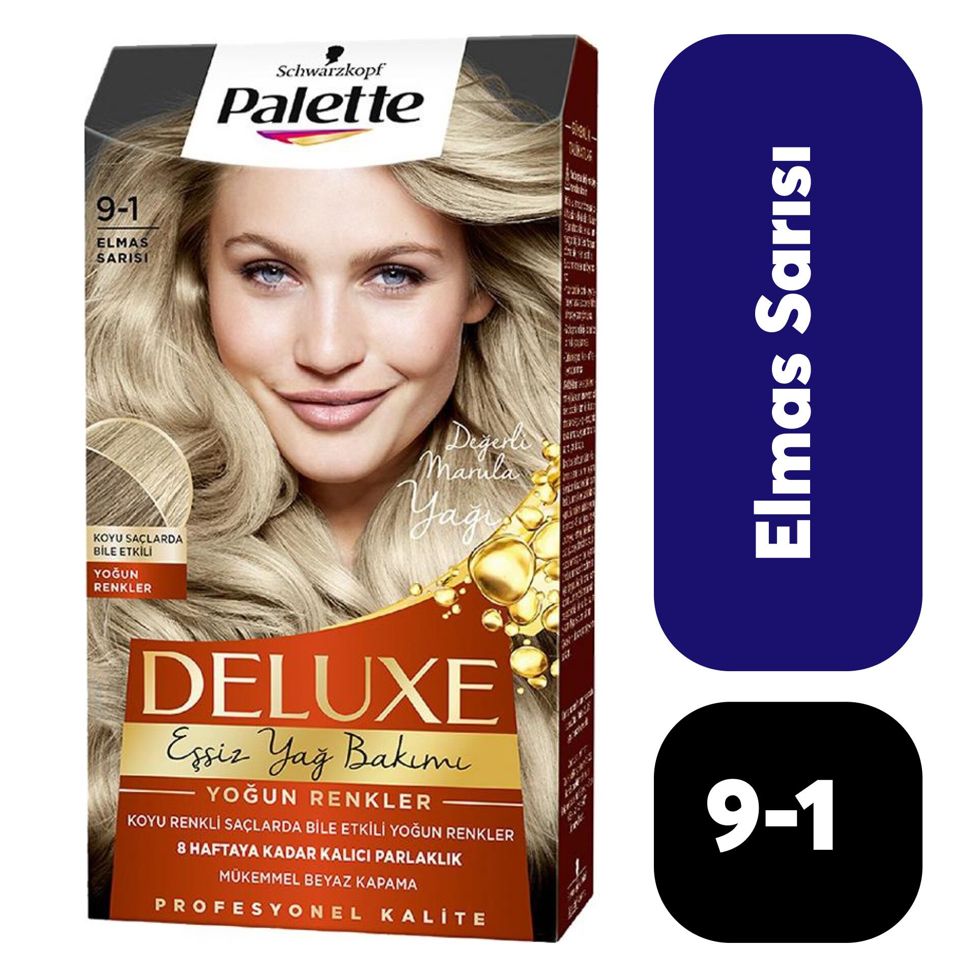 Palette Set Deluxe .9-1 Elmas Sarısı