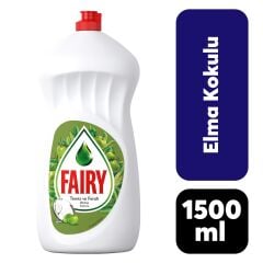 Fairy 1500 ml Sıvı Deterjan Elma Kokulu
