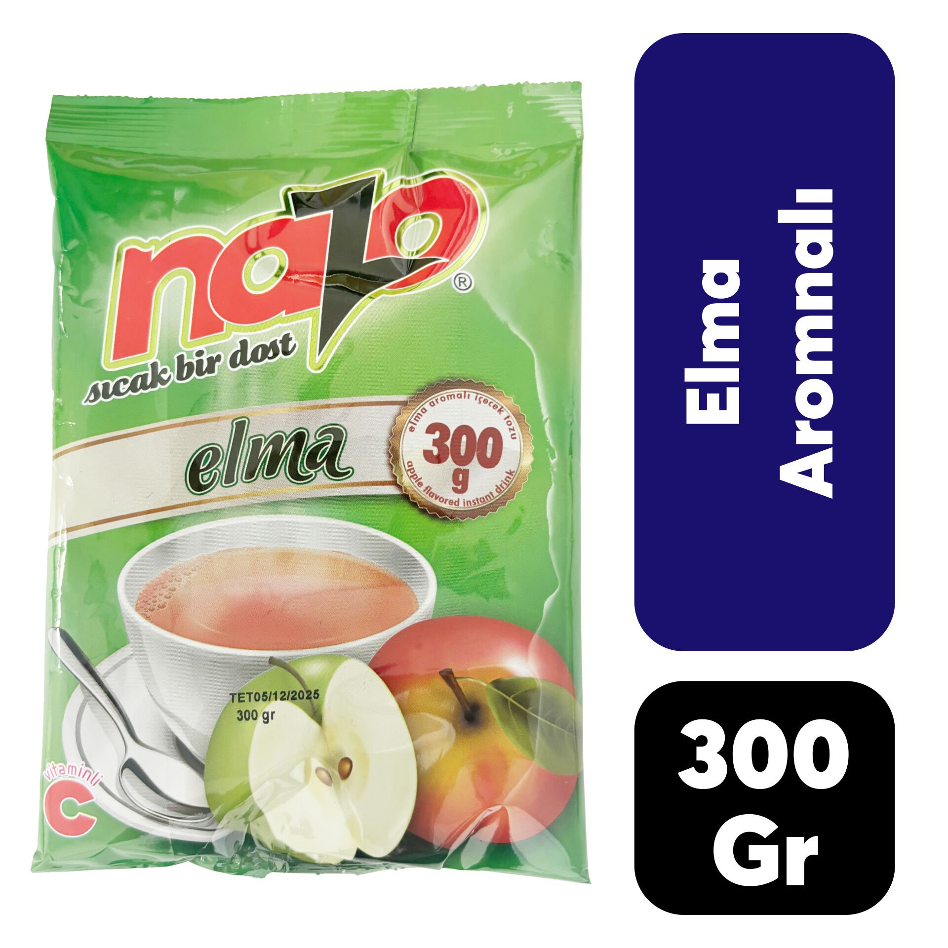 Nazo Toz İçecek 300 gr Elma