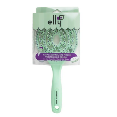 Elly (8790) Havalandırmalı Saç Fırçası Yeşil