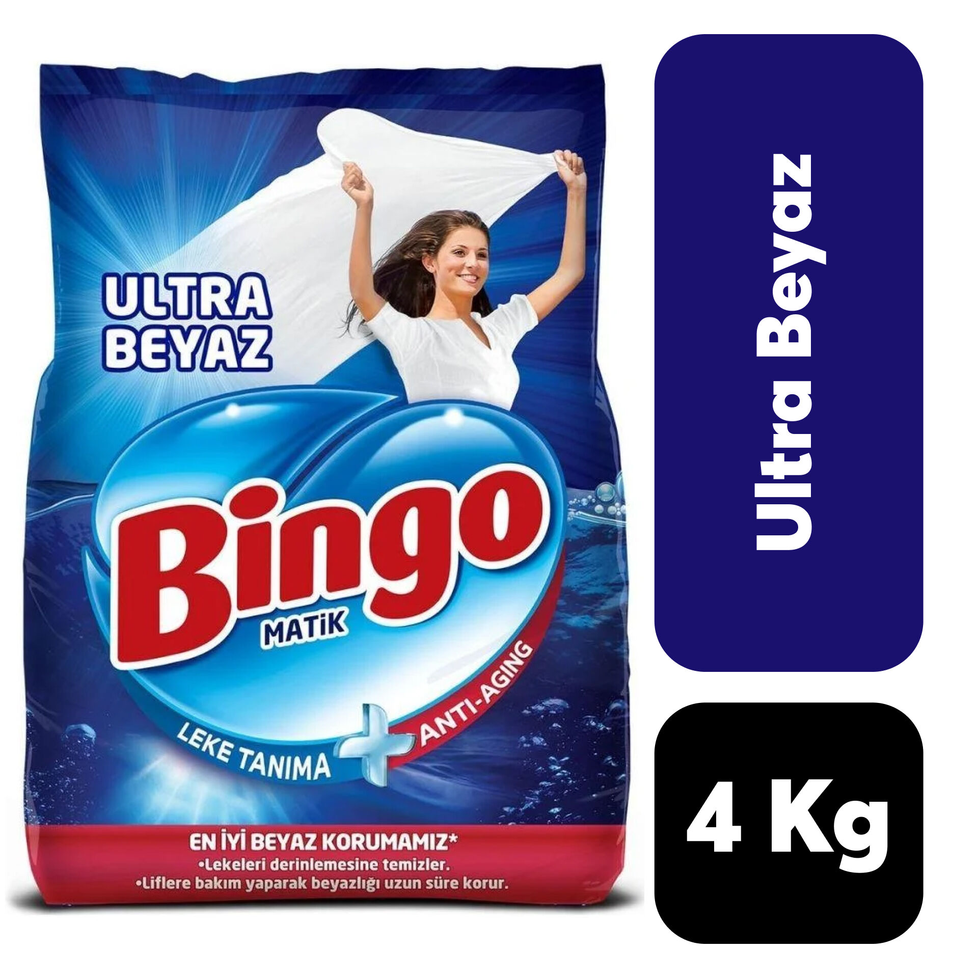 Toz Deterjan Bingo .4 Kg Beyazlar***