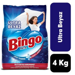 Toz Deterjan Bingo .4 Kg Beyazlar***