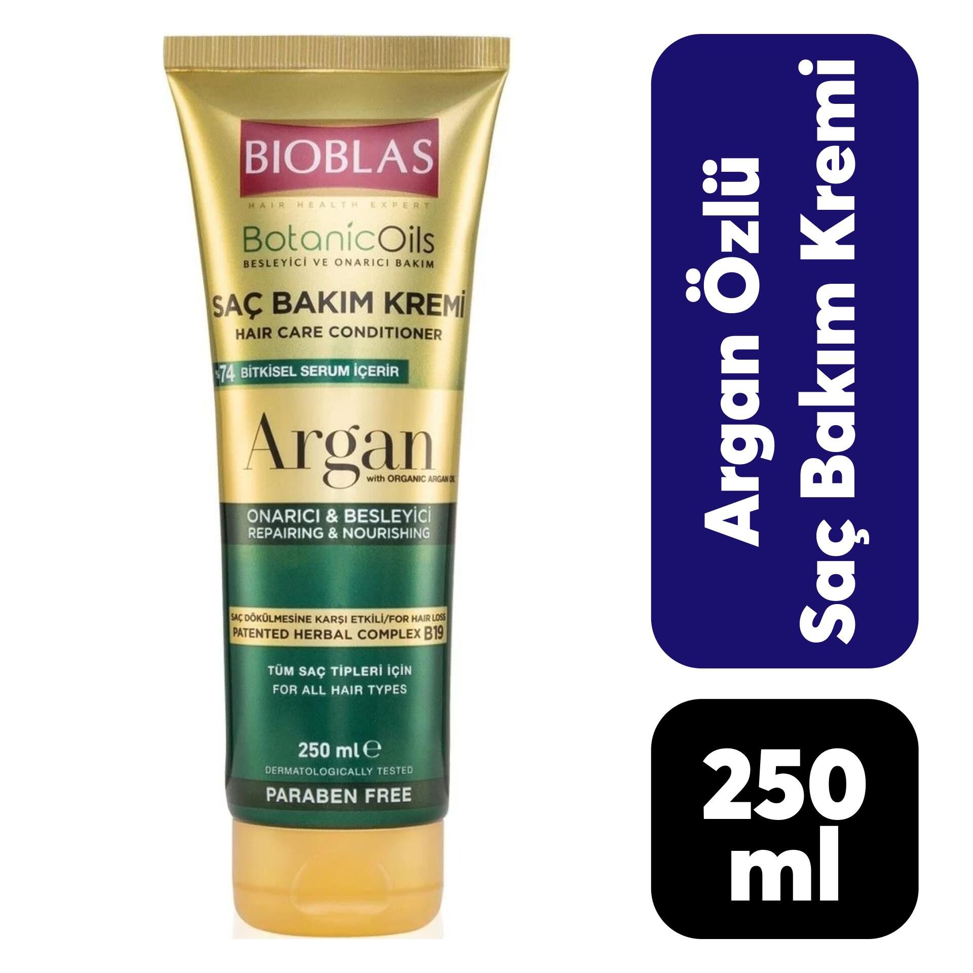 Bioblas Saç Kremi 250 ml Argan